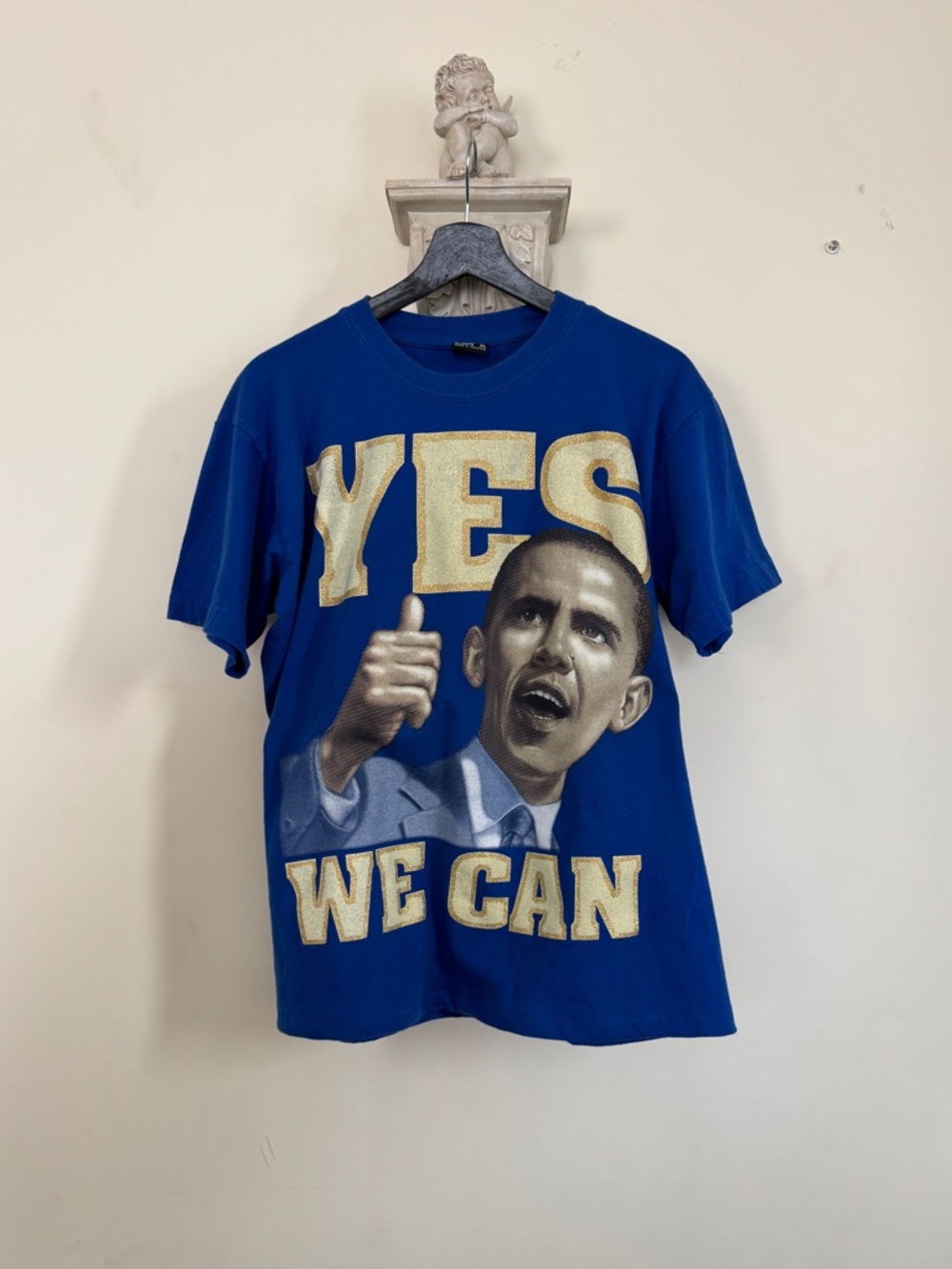 Vintage Y2K Obama ‘Yes We Can' Statement Tee